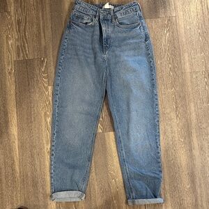H&M Women's Boyfriend Jeans in Blue